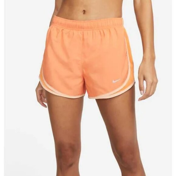 New! Nike Women's Tempo Dry Core 3'' Running Shorts Orange Size S 1699 - Picture 2 of 10